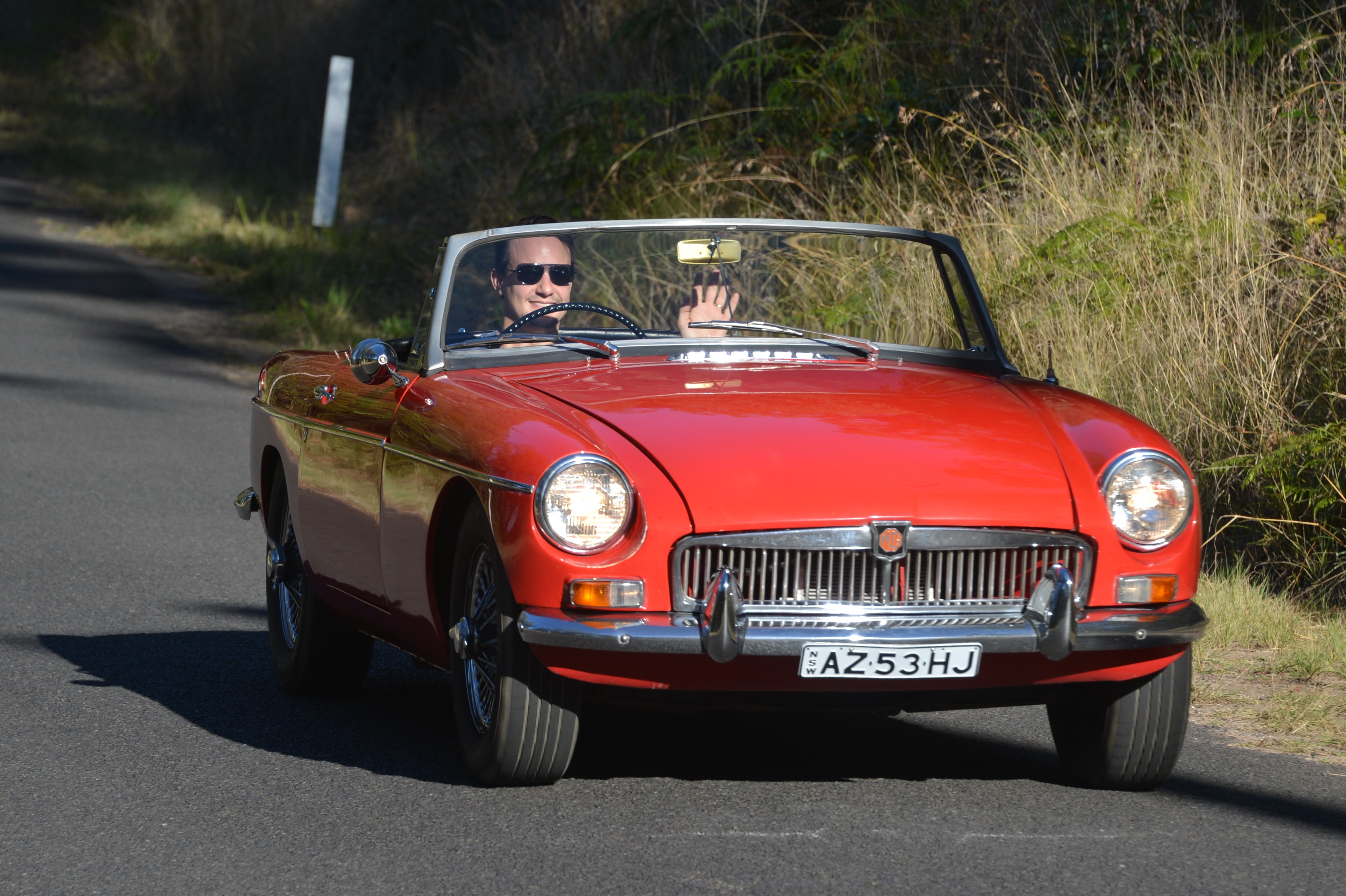 “Bertie” – 1964 MGB. From $290 per day.
