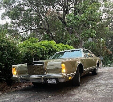 “Connie” – 1978 Lincoln Continental Mark V. $590 per day.