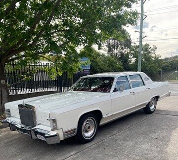 “Virginia” – 1979 Lincoln Town Car. $590 per day.